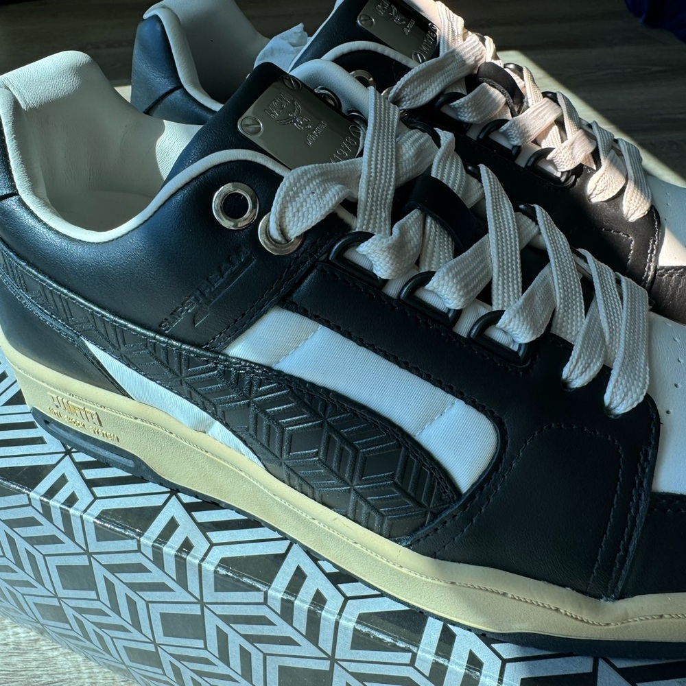 AUTHENTIC BRAND NEW WITH BOX MCM PUMA COLLECTION SNEAKERS 🔥